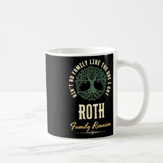 Family Reunion 2025 Matching Design - Roth  Coffee Mug (Right)