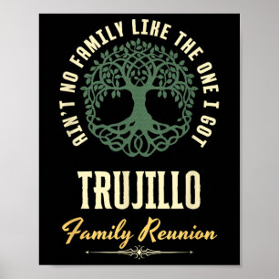 Family Reunion 2025 Matching Design - Trujillo  Poster