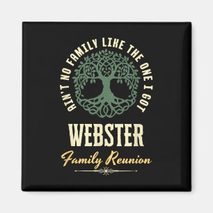 Family Reunion 2025 Matching Design - Webster  Magnet
