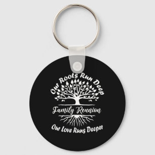 Family Reunion 2025 Our Roots Run Deep Our Love Ru Key Ring