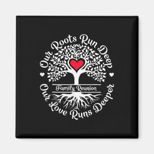 Family Reunion 2025 Our Roots Run Deep Our Love Ru Magnet