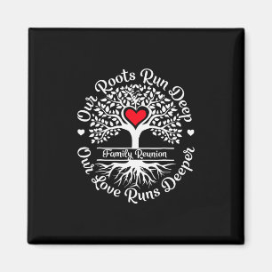 Family Reunion 2025 Our Roots Run Deep Our Love Ru Magnet