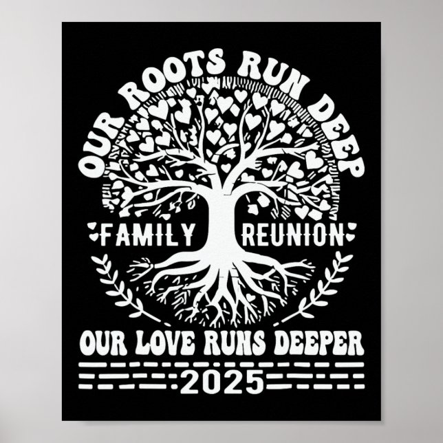 Family Reunion 2025 Our Roots Run Deep Our Love Ru Poster (Front)