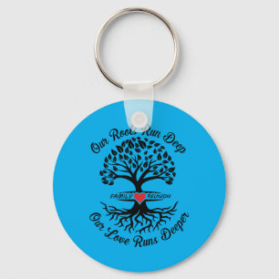 Family Reunion 2026 Roots Run Deep Love Runs Key Ring