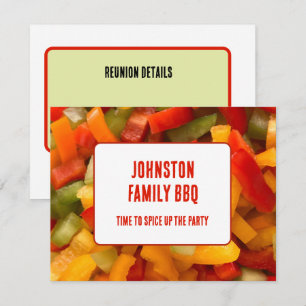 Family Reunion Announcement Spice Up The Party BBQ