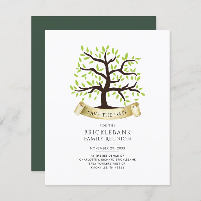 Family Reunion Annual Cousins Get Together Party (Front/Back)