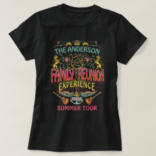 Family Reunion Band Retro 70s Concert Logo Name T-Shirt