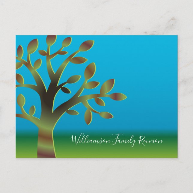 Family Reunion Barbecue Picnic Invitation Invite (Front)