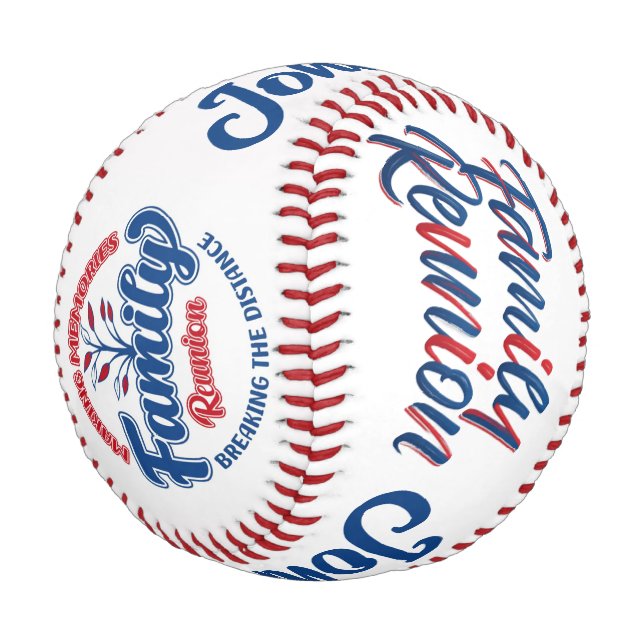 Family Reunion Baseball  (Angled)