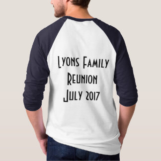 Family Reunion Baseball Tee - Men's