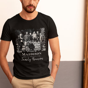Family Reunion Celebrations Photo Masking T-Shirt