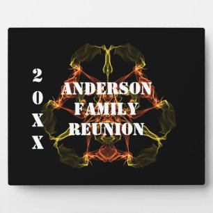 Family Reunion Celestial Space Theme Welcome Table Plaque