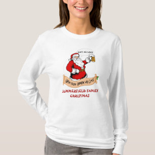 Family Reunion Christmas Funny Matching Mum T-Shirt