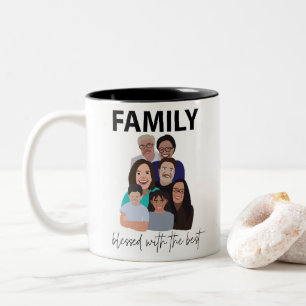 Family Reunion Cool Family Reunion  Two-Tone Coffee Mug