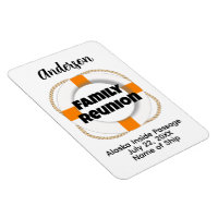 Family Reunion Cruise Ship Stateroom Door Marker