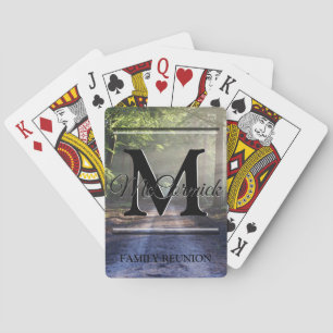 Family Reunion Custom Personalised Playing Cards