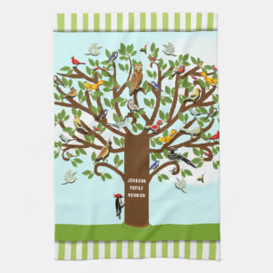 Family Reunion Décor Kitchen Towel