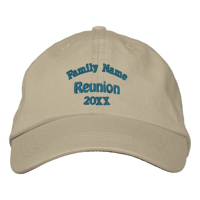 Family Reunion Embroidered Hat (Front)