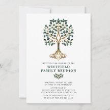 Family Reunion Emerald Tree of Life