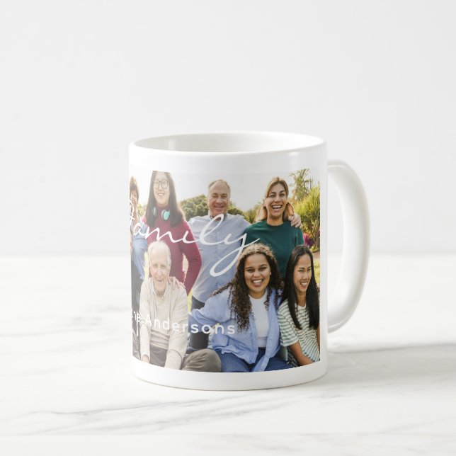 Family Reunion Family Photo 11oz. Classic Coffee Mug (Front Right)
