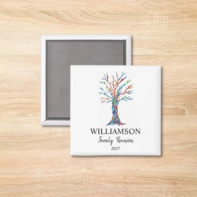 Family Reunion Family Tree  Magnet (Creator Uploaded)