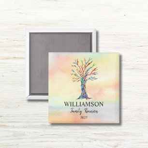 Family Reunion Family Tree  Magnet