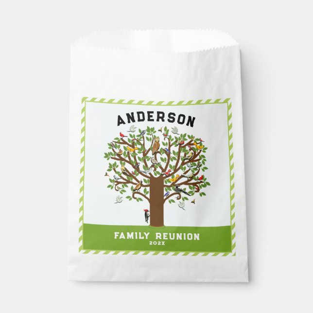 Family Reunion favour bag (Front)