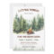 Family Reunion Forest Campfire Invitation