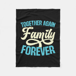 Family Reunion Funny Vacation Reunion Love Fleece Blanket