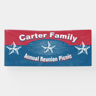 Family Reunion Gathering Event Picnic Banner
