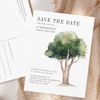 Family Reunion Genealogy Tree Save the Date