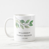 Family Reunion Greenery Coffee Mug (Left)