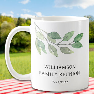 Family Reunion Greenery Coffee Mug
