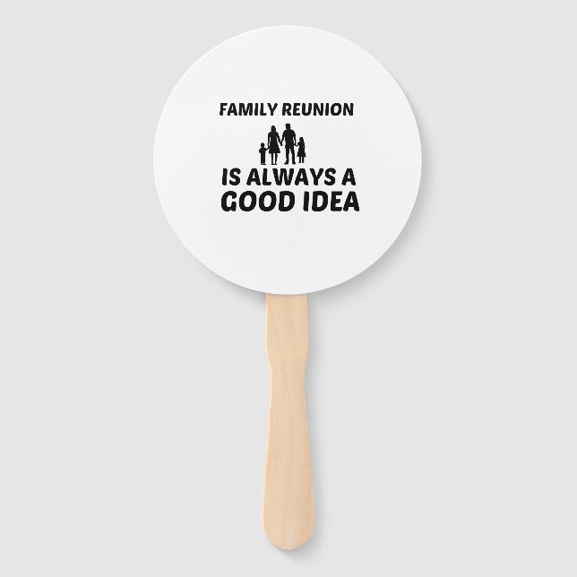 FAMILY REUNION HAND FAN (Front)