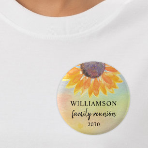Family Reunion Keepsake  6 Cm Round Badge