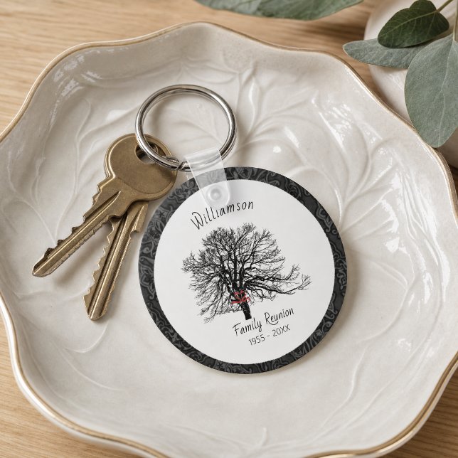 Family Reunion Keepsake Tree Key Ring (Creator Uploaded)