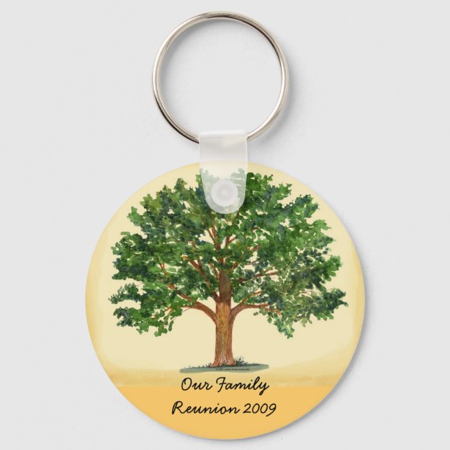 Family Reunion Keytag Key Ring (Front)