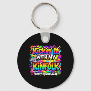 Family Reunion Kickin With Kinfolk 2026 Together Key Ring