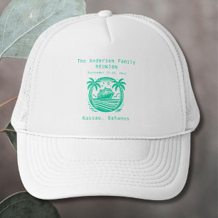 Family Reunion Monogram Hat   Cruise Group