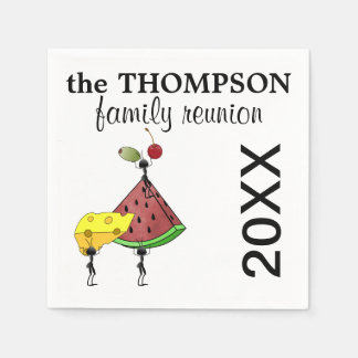 Family Reunion Napkins