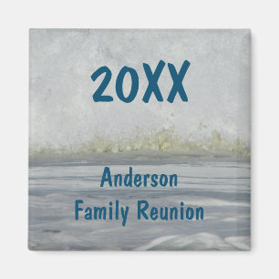 Family Reunion Ocean Annual Summer Beach Vacation Magnet