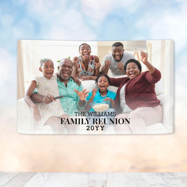 Family Reunion Photo Custom Banner (Family Reunion Photo Custom Banner
)