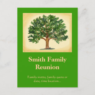 Family Reunion Postcard Invit...