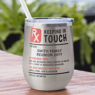 Family Reunion Prescription Custom Text Gift