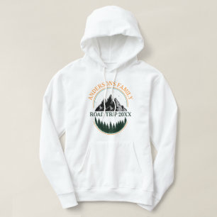 Family Reunion Road Trip Mountain Personalised Hoodie