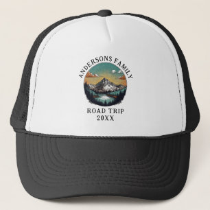 Family Reunion Road Trip Mountain Personalised  Trucker Hat
