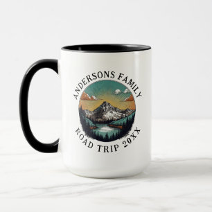 Family Reunion Road Trip Mountain Personalized  Mug