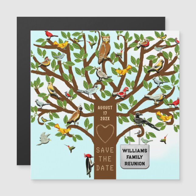 Family Reunion Save The Date (Front/Back)