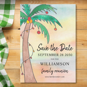 Family Reunion Save the Date Card