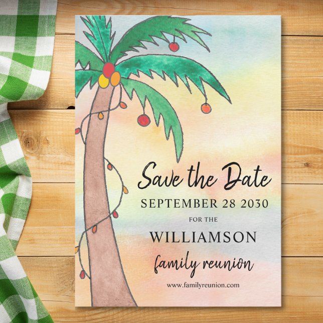  Family Reunion Save the Date Card (Creator Uploaded)